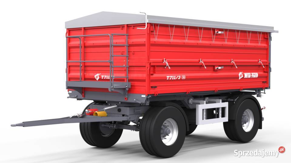 Przyczepa rolnicza MetalFach T7113 Promocja Metal-Fach pomorskie