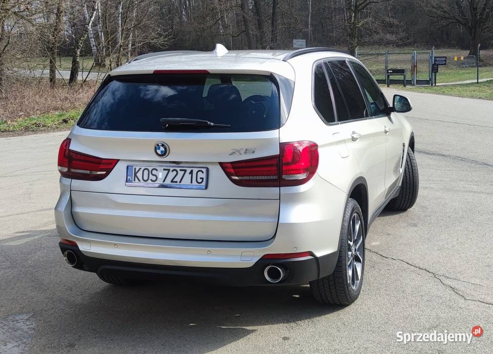 BMW X5 F15 xDrive35d pneumat 308 2016r kamera cofania Oświęcim