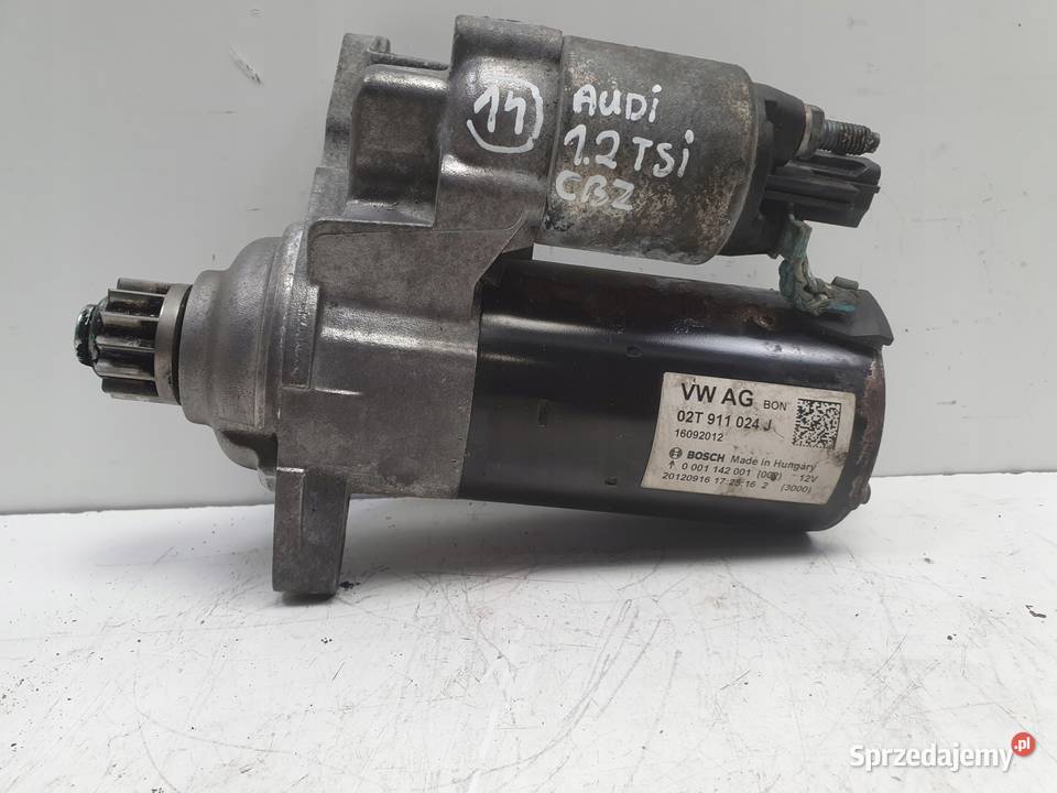 ROZRUSZNIK Audi A1 12 TSI ROZRUSZNIK 02T911024J lubelskie Rudka