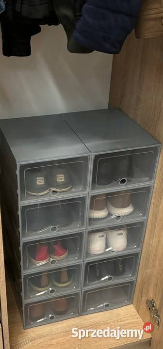 Pudełka na buty organizer do szafy garderoby Tarnowskie Góry