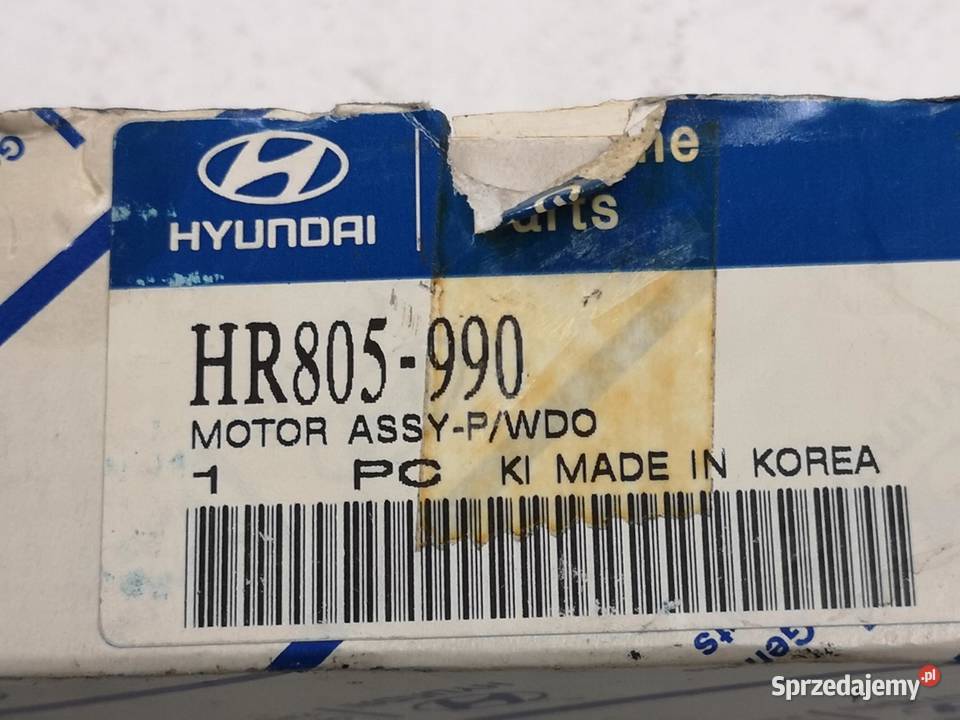 SILNICZEK SZYBY PRAWY PRZÓD HYUNDAI GALLOPER Wyposażenie elektryczne lubelskie