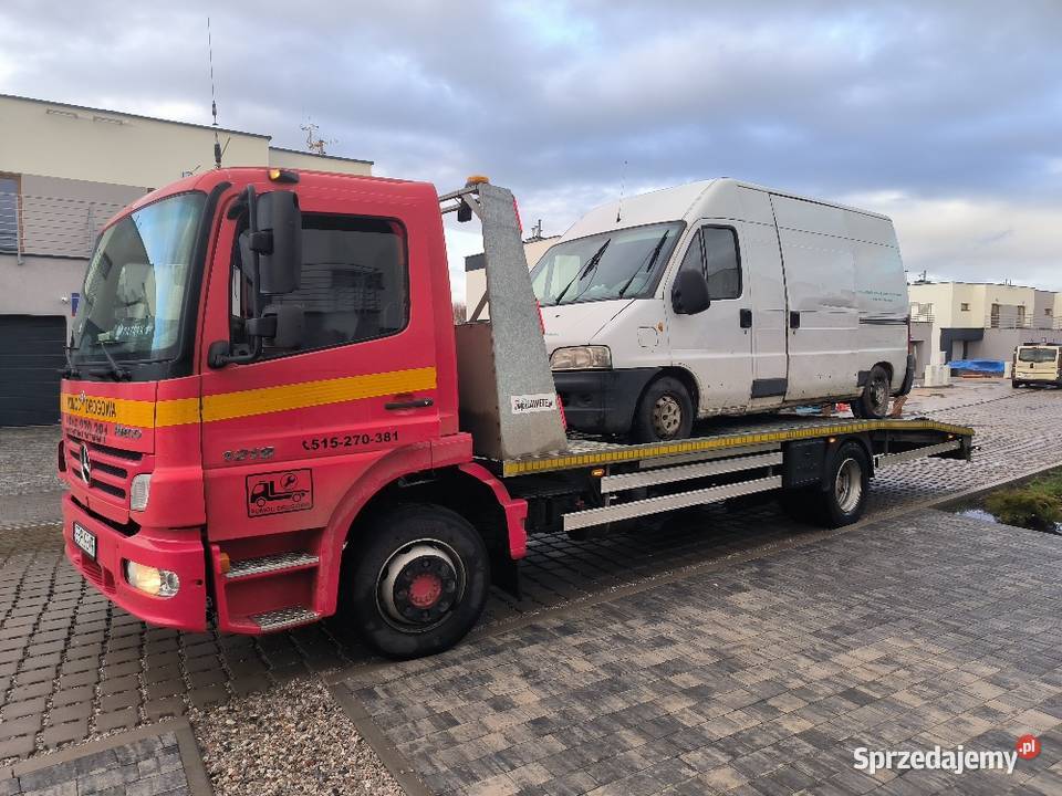 Autolaweta Laweta Holowanie Transport Maszyn Stryków