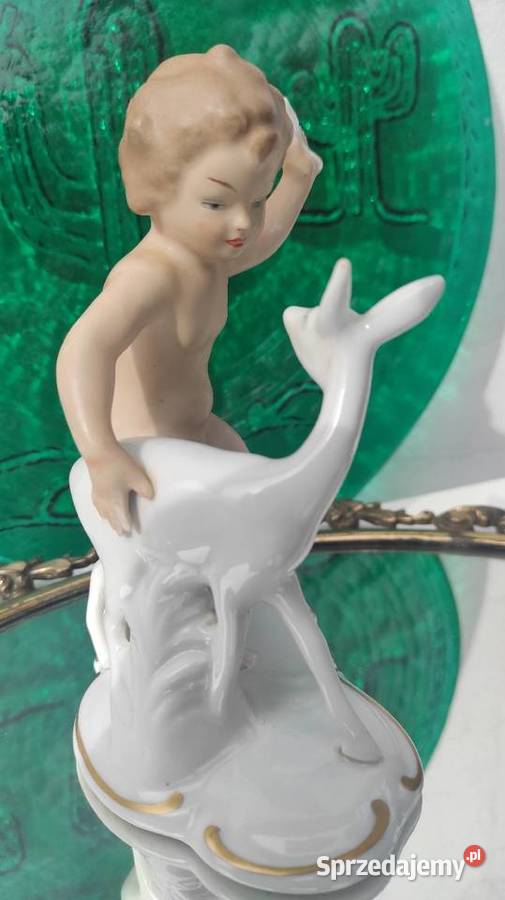 VINTAGE WALLENDORF NIEMCY PORCELANOWA FIGURKA Pabianice