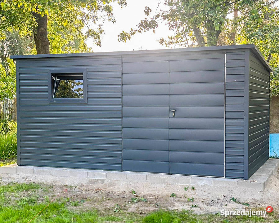 Schowek Domek Ogrodowy 45x25m Wiata 1m Brama Tczew