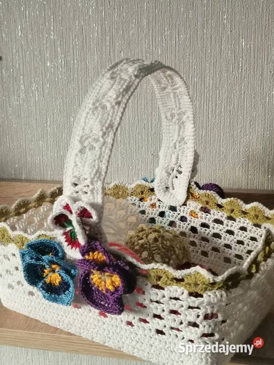 Koszyczek wielkanocny prostokątny Dekoracja Katowice