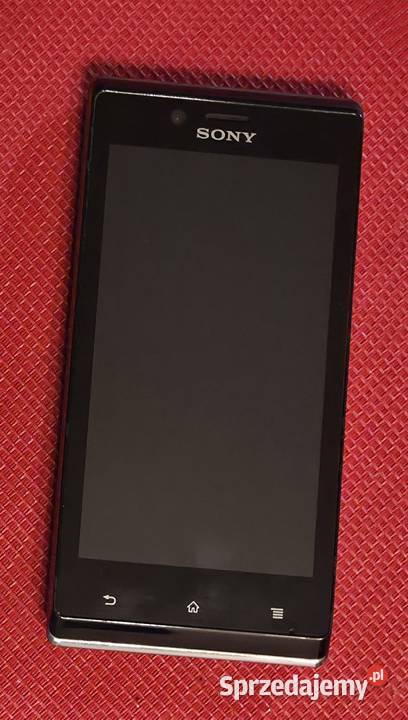 Sony xperia J ST26i czarny sprawny 100 w sieci Sony Częstochowa