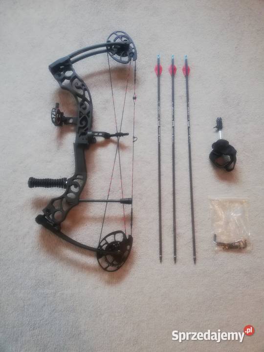 Łuk bloczkowy myśliwski Sanlida Zestaw strzały Nowy Sącz