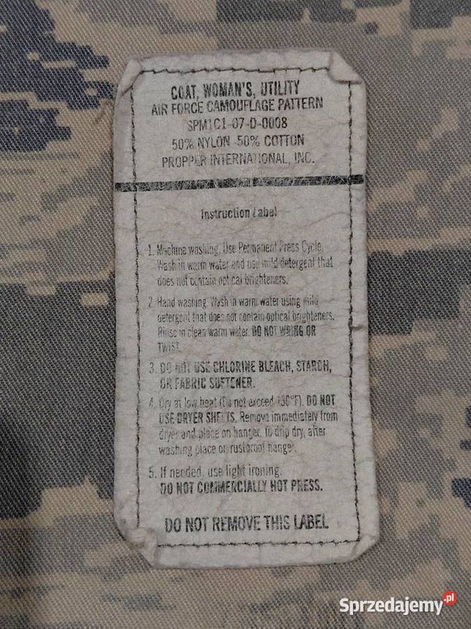 Bluza ABU tiger stripes NYCO womans 12R Wrocław