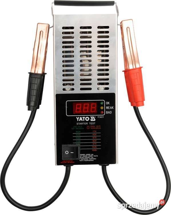 Yato tester akumulatorów 612V małopolskie