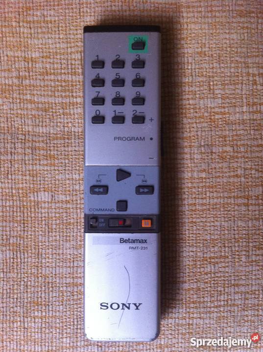 Pilot Sony RMT-231 - magnetowid BETAMAX