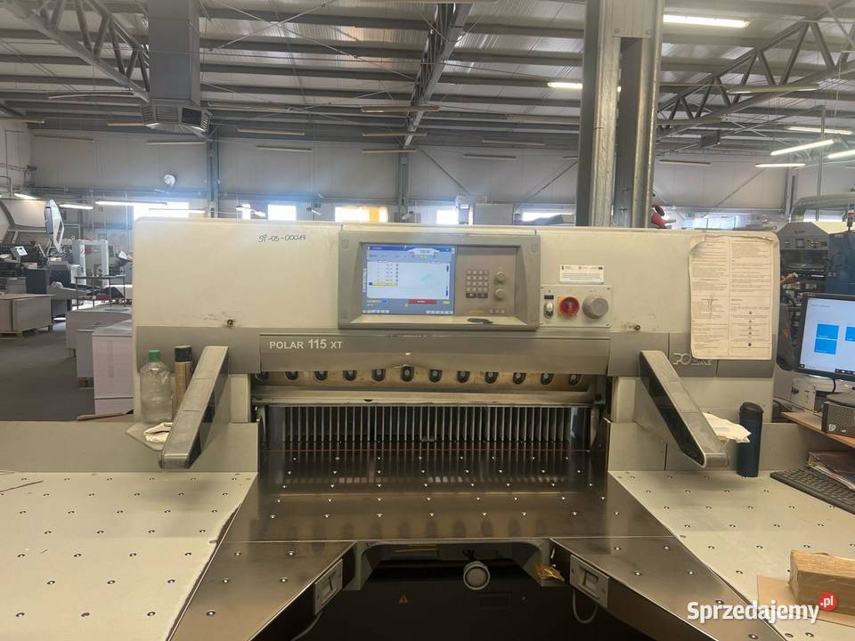 Krajarka Polar 115XT 2010 Produkcja wielkopolskie Nowy Tomyśl