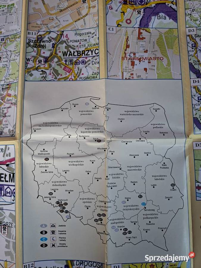 Podziemne trasy turystyczne w Polsce mapa małopolskie Kraków