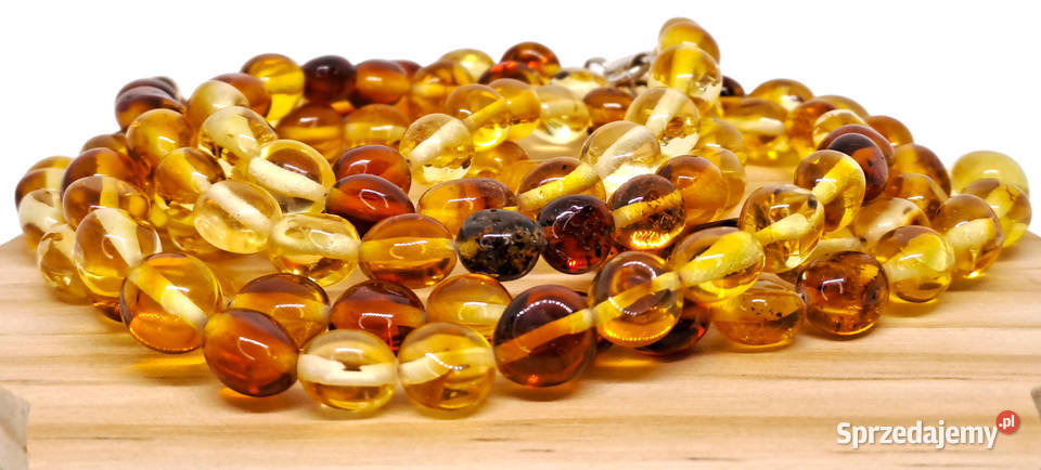 Korale z bursztynu BURSZTYN bałtycki barok mazowieckie Warszawa