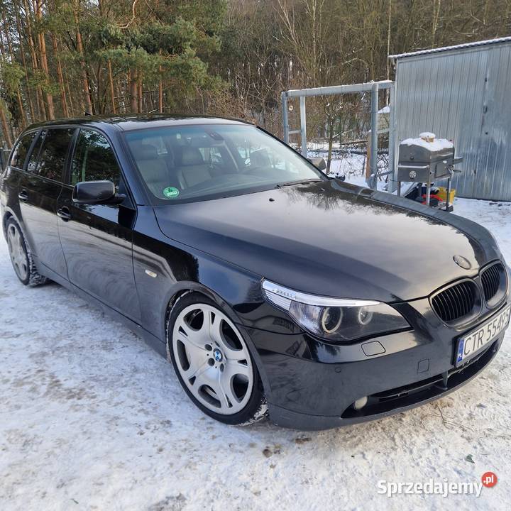 Bmw e61 535d manual hybrydy 400 Rok produkcji 2005