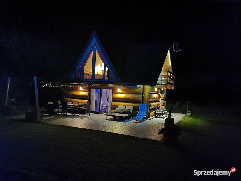 Dom na Mazurach sauna jakuzii kominek Państwa Białystok