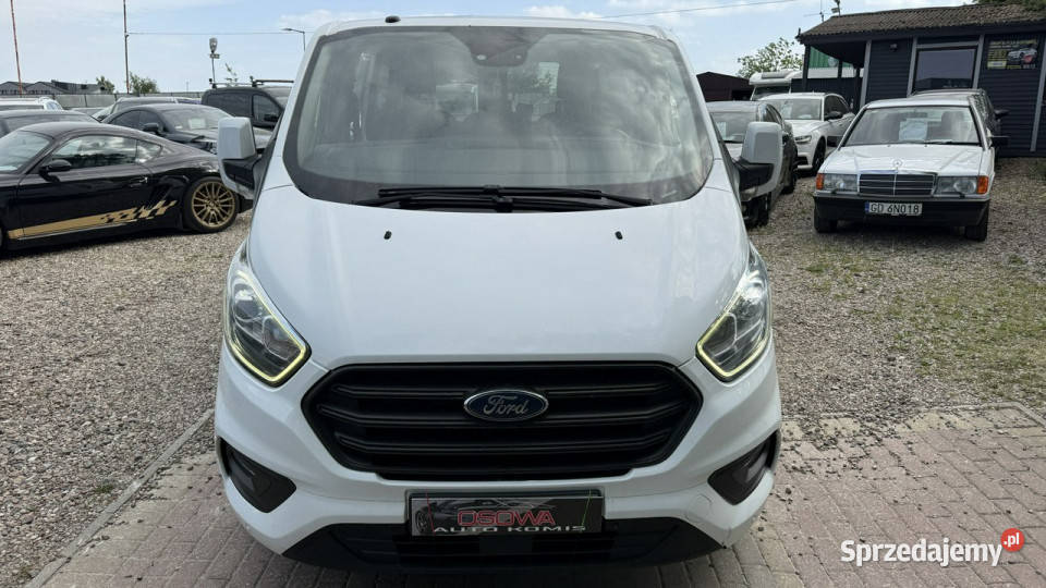Ford Transit Custom 20tdci 8 osobowy ledy stan Gdańsk