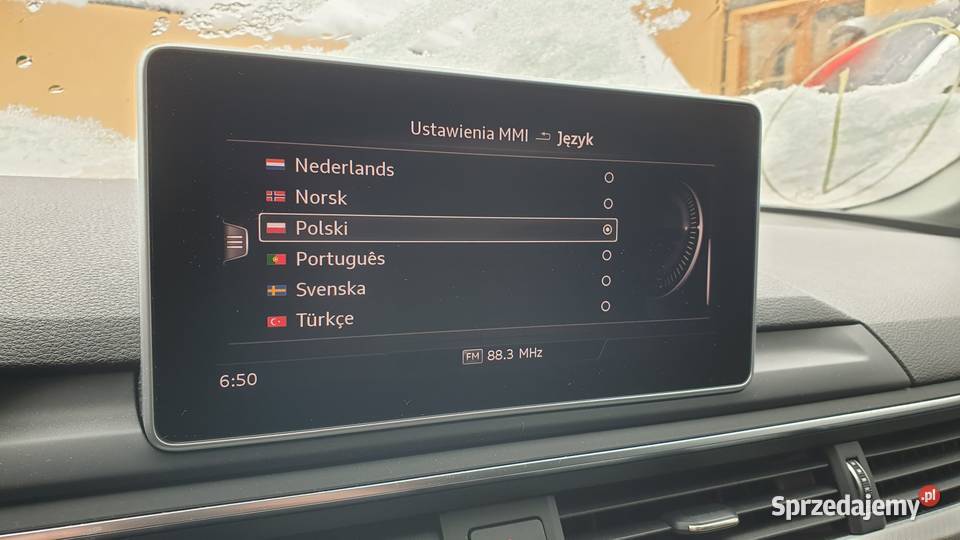 Polskie Menu Audi Mib2 4G Konwersja USAEU A4 A5 Dębica
