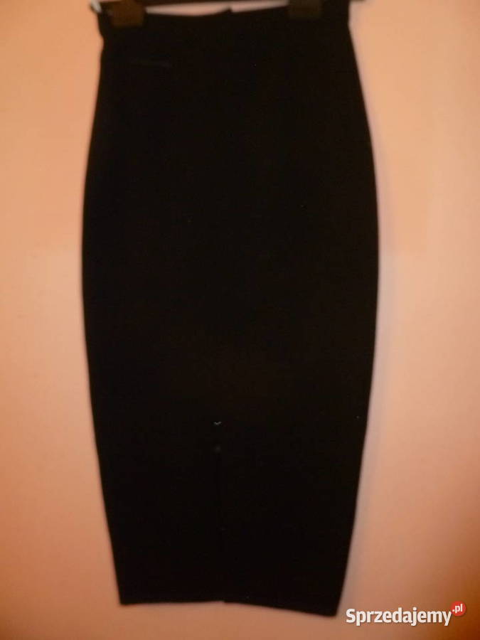 Spódnica czarna ołówkowa maxi Kraków