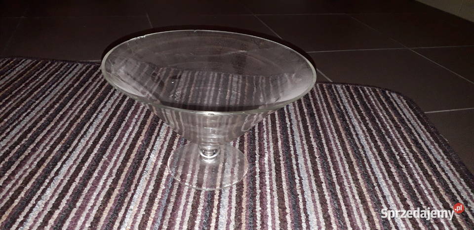 Patera owocarka Szklana PRL Białystok