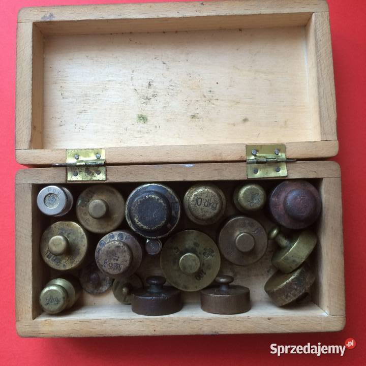 1883 Odważniki Szczecin sprzedam