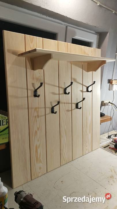 Wieszak drewniany wieszak wiszący garderoba Radków