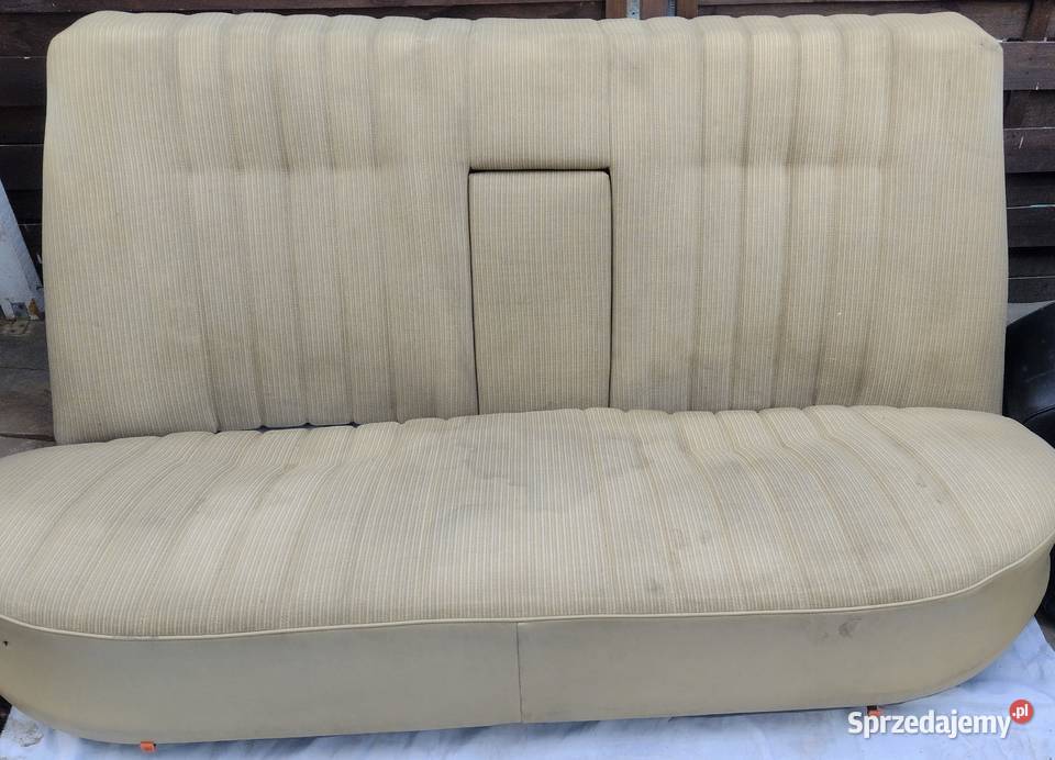 Mercedes W123 kanapa tył Cream 3seria osobowe