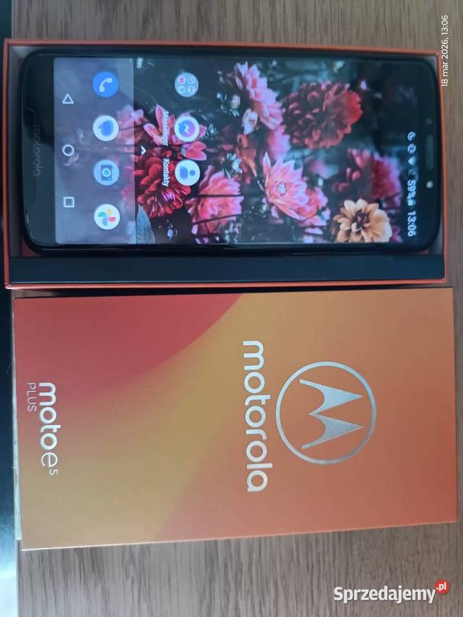 Smartfon Motorola e5 plus wielkopolskie Wronki