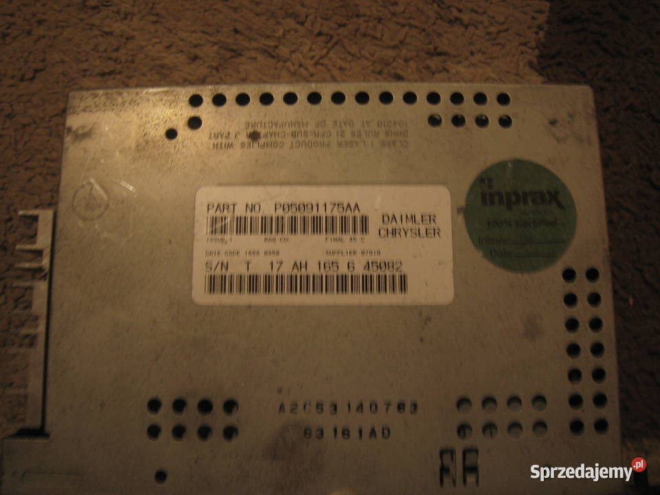 Radio Oryginalne Jeep Compass I Dodge Caliber 06 Kraków