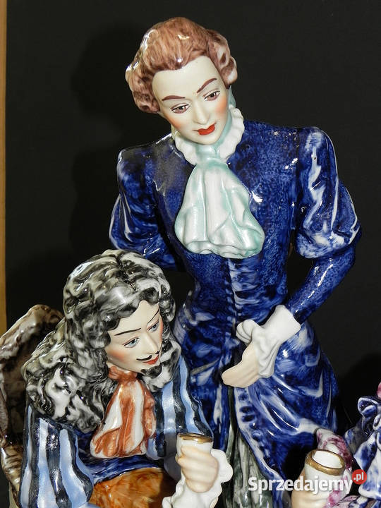 Roceram porcelana grupa figuralna Dyskusja kolor wielkopolskie Środa Wielkopolska