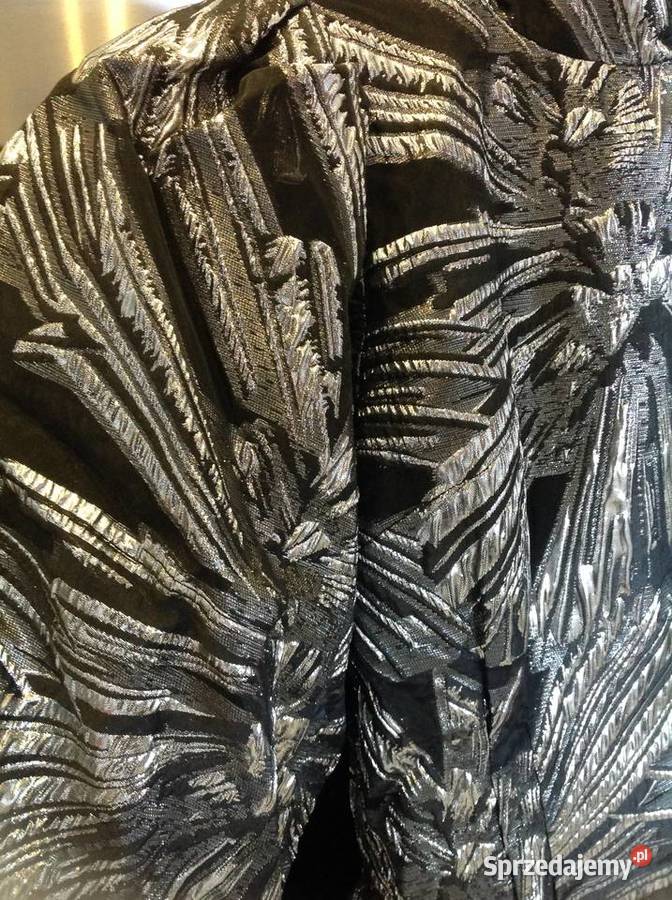 Srebrna Efektowna Sukienka Damska GINA TRICOT 36 Spódnice i sukienki lubuskie Nowa Sól