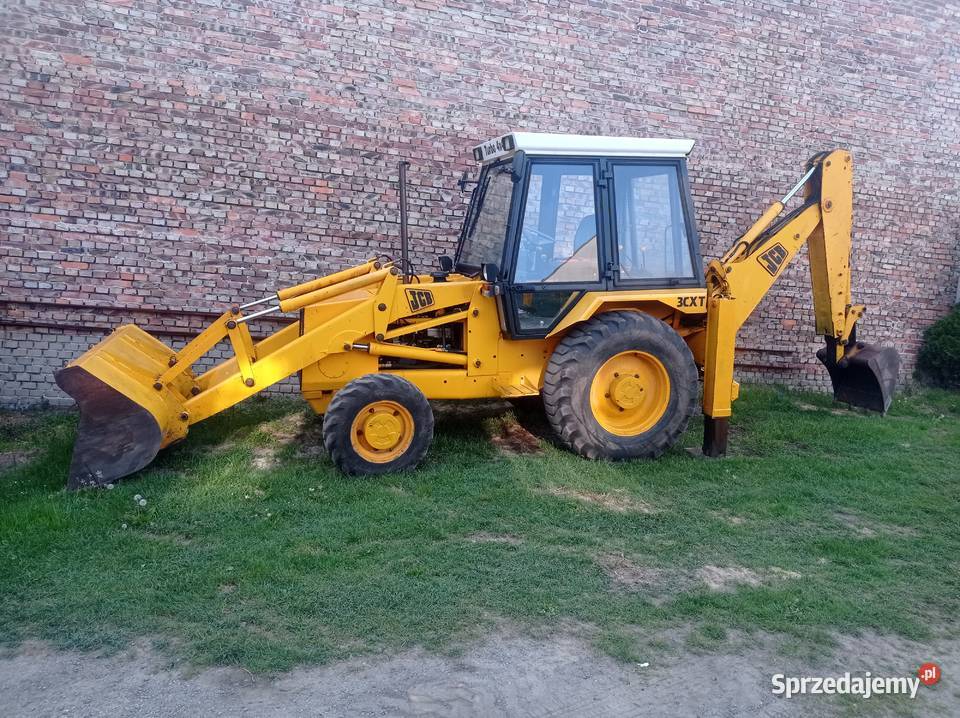Koparko ładowarka JCB 3cxt 4x4 rewers teleskop Rok produkcji 1990 Motoryzacja