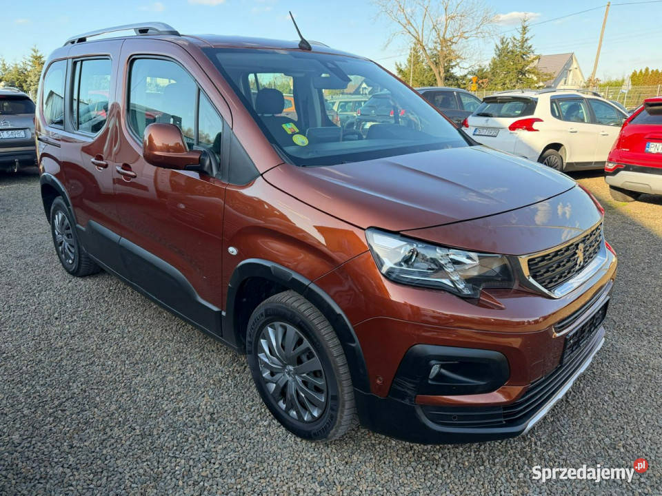 Peugeot RIFTER klima navi kamery gwarancja komputer pokładowy Zbąszyń sprzedam