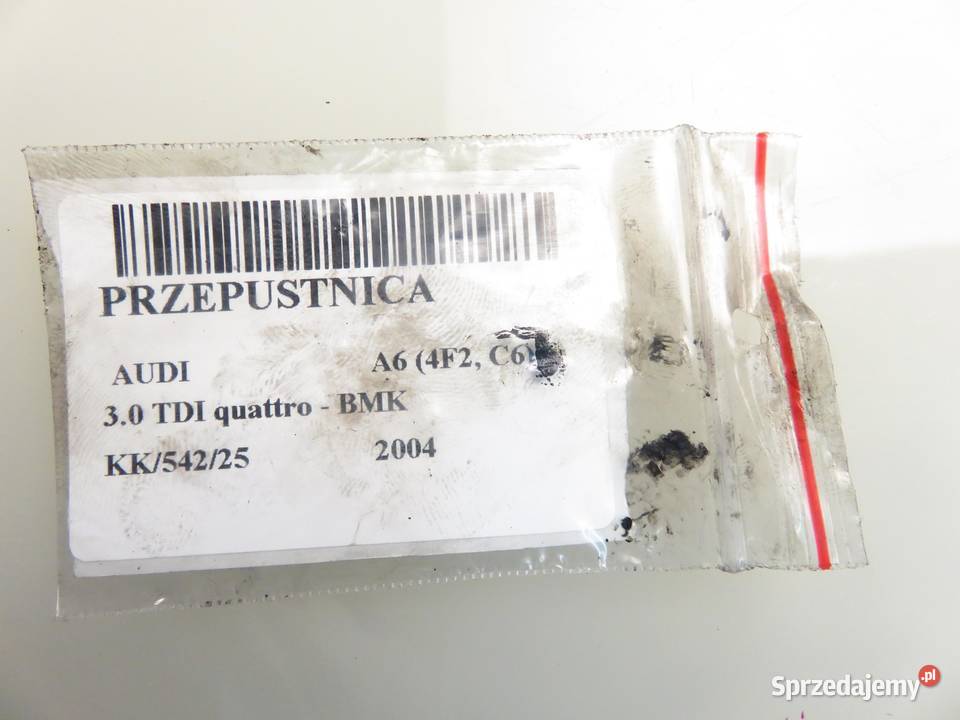 PRZEPUSTNICA AUDI A6 4F2 C6 30 TDI BMK 703703750 osobowe