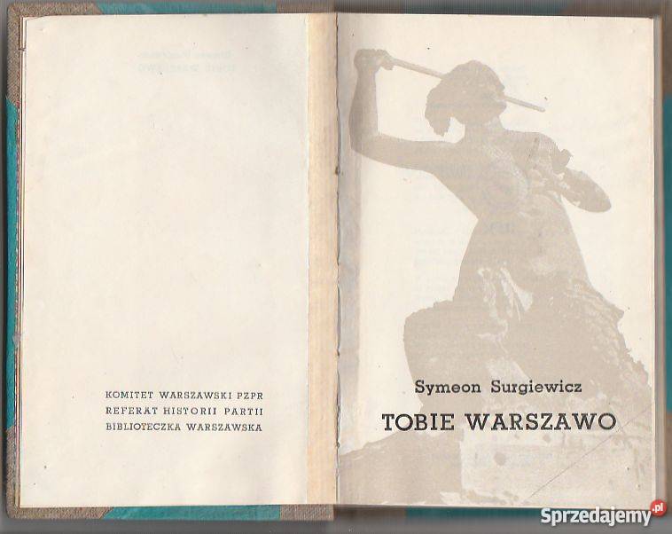 7662 TOBIE WARSZAWO SYMEON SURGIEWICZ Czyrna