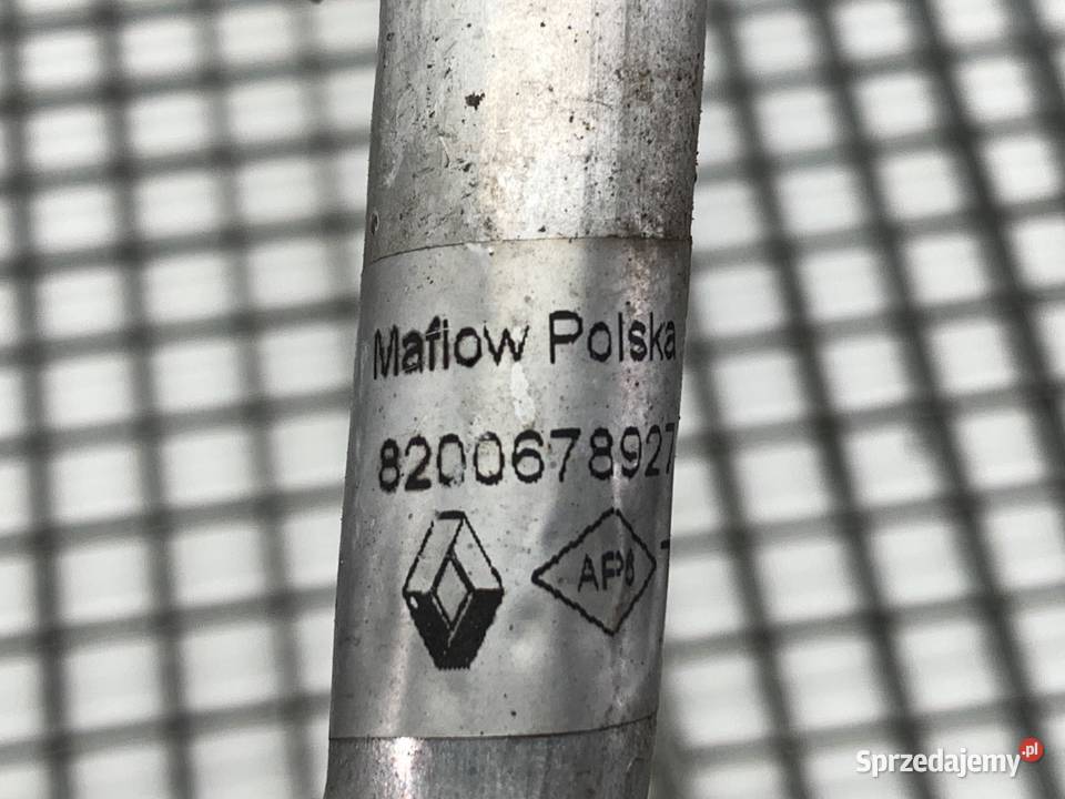 RURKA KLIMATYZACJI DACIA DUSTER 8200678927 16 osobowe