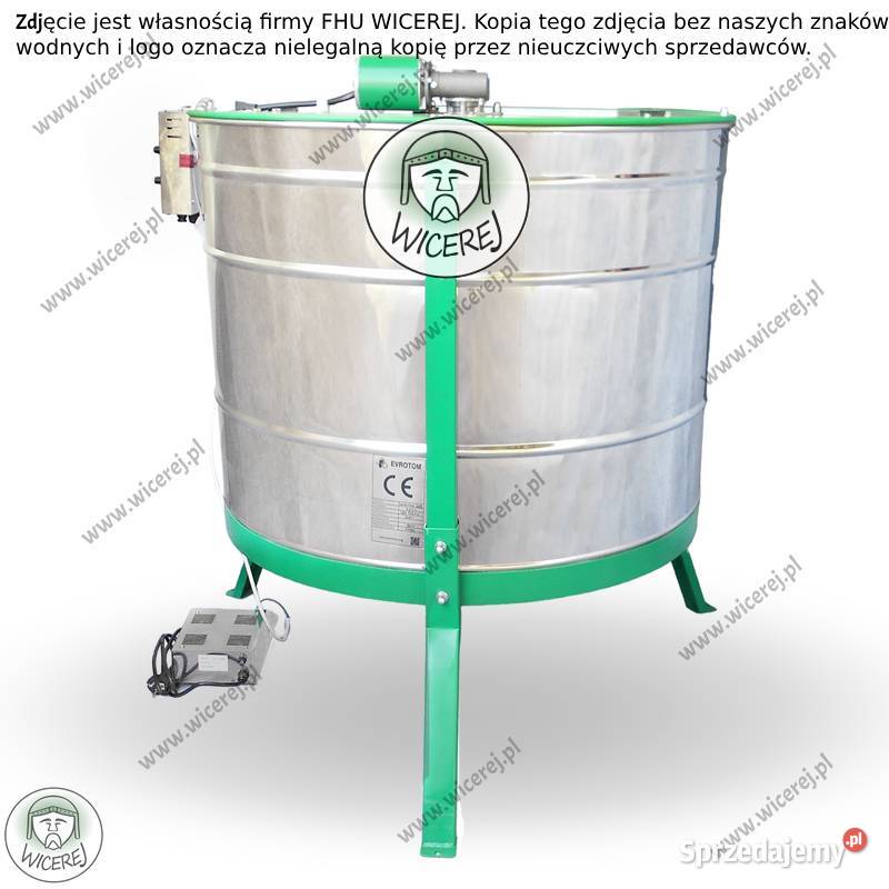 Miodarka elektryczna 6 ramkowa nierdzewna Pszczelarstwo