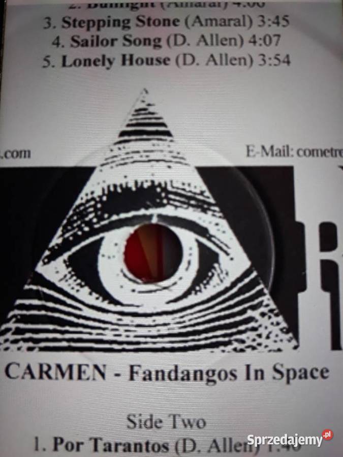 Nieznane oblicza Psych Prog Rocka CARMEN Fantago Płyty i kasety Rzeszów sprzedam