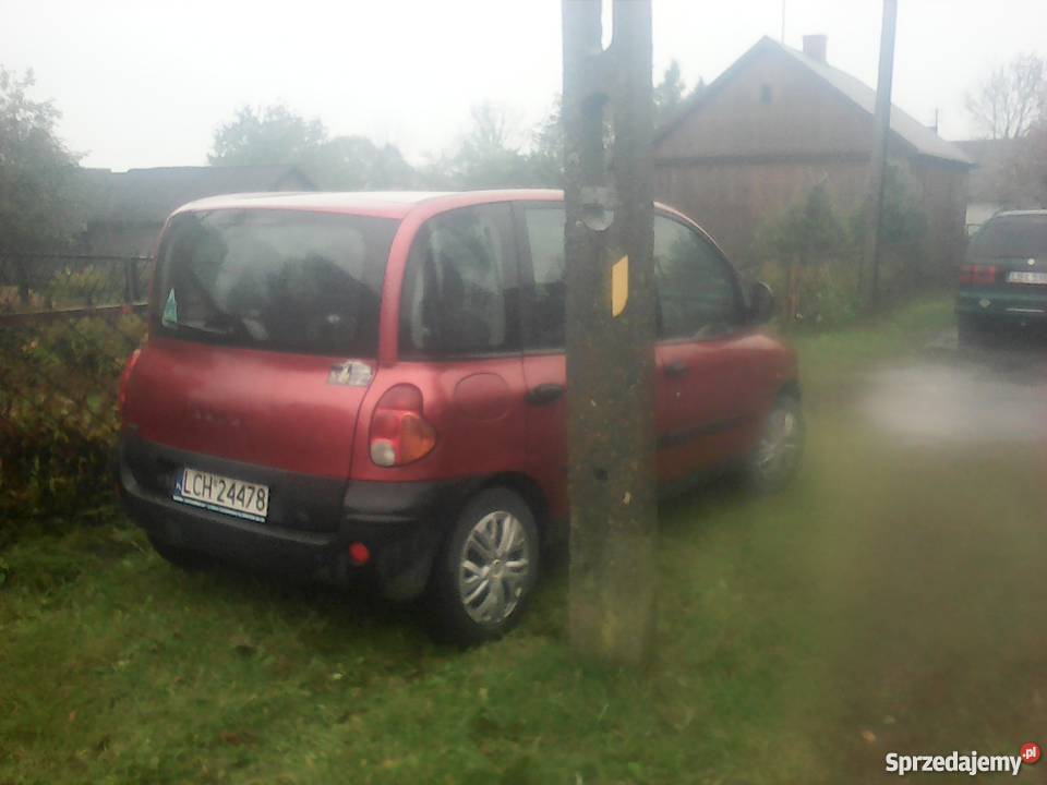 multipla fiat lpg mazowieckie Liw