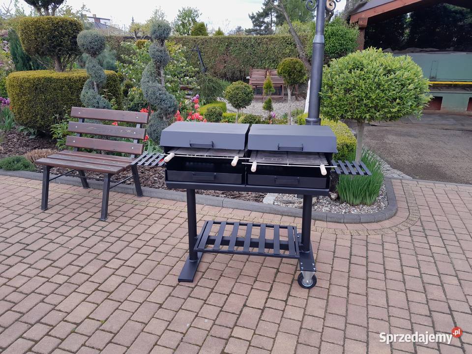Gastronomiczny grill cateringowy DWUKOMOROWY Damasławek
