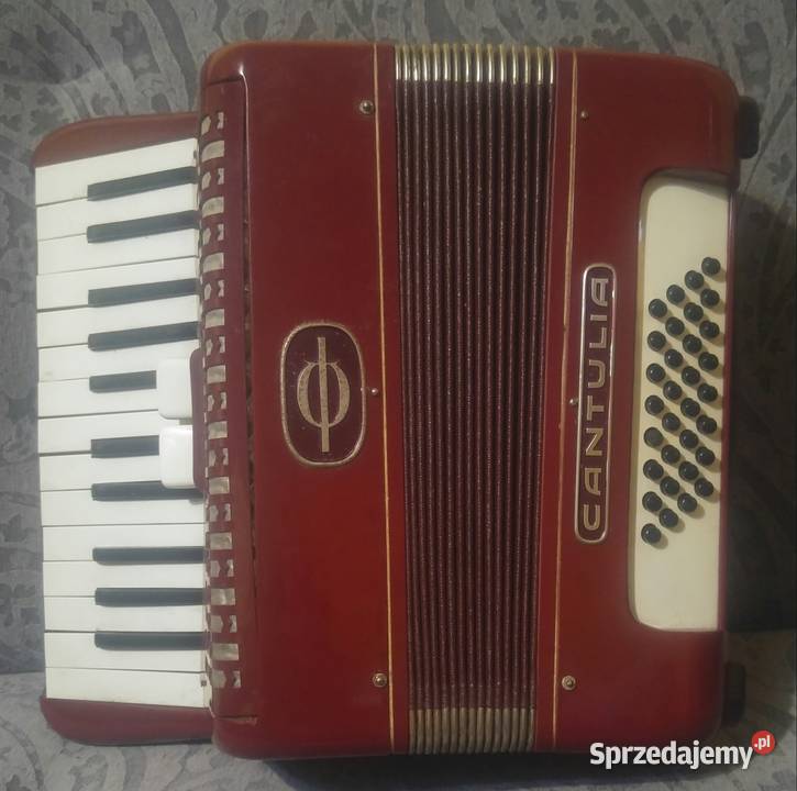 Akordeon CANTULIAprodukcji niemieckiej Nowa Sól sprzedam