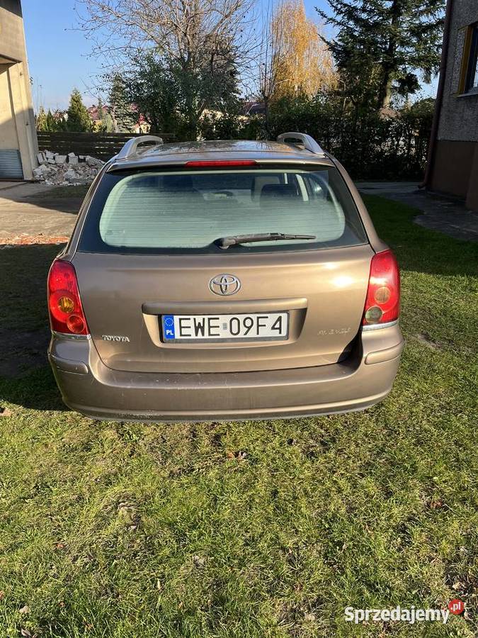 Sprzedam Toyota Avensis T25 nieuszkodzony Avensis Wieluń