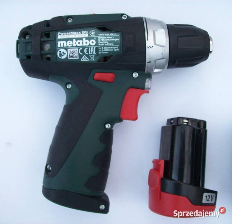 Wkrętarka Metabo Powermaxx BS Wiertarki i wkrętarki