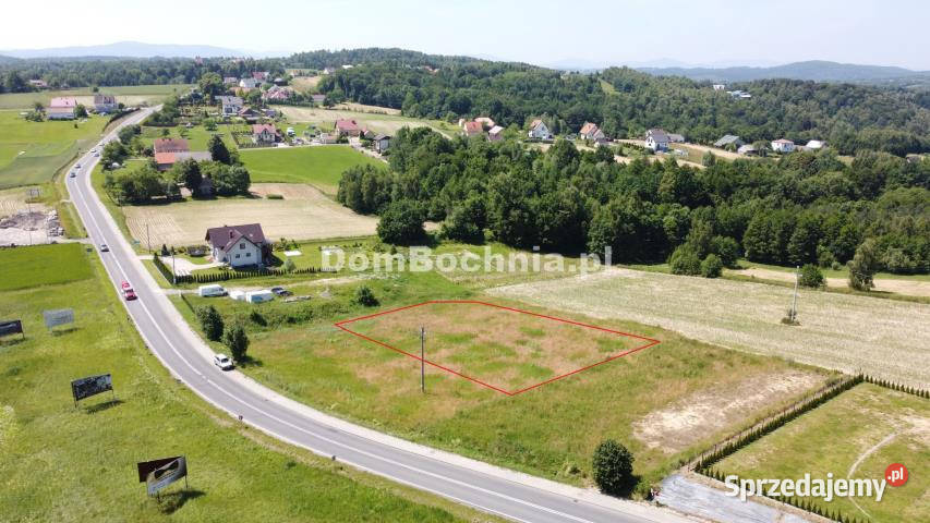 Sprzedaż gruntu Nowy Wiśnicz 2308m2 sprzedam