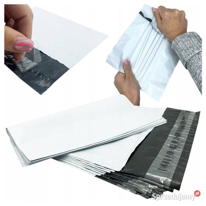 Foliopaki Kurierskie BIAŁE A3 310x420 50 lubelskie Biała Podlaska