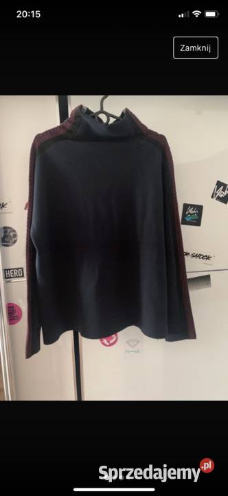 Sweter granatowy Dobrzyniewo Duże