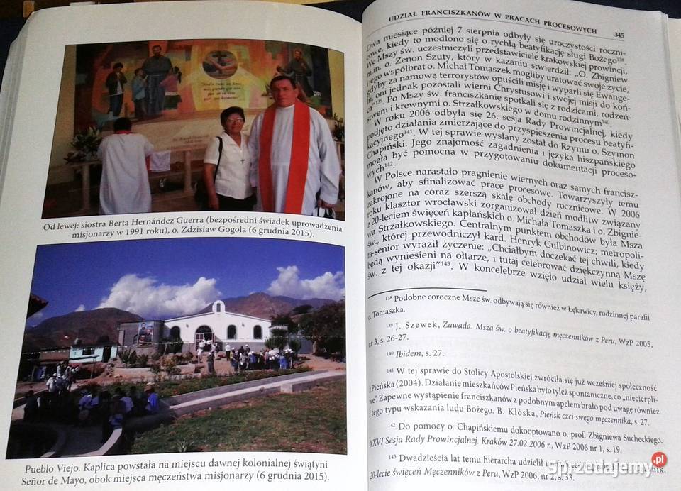 Męczennicy z Pariacoto Zdzisław Gogola OFMConv Rok wydania 2016 Chełm