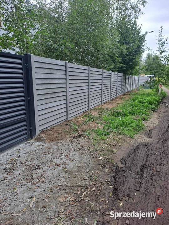 Ogrodzenia betonowe Montaż Wrocław