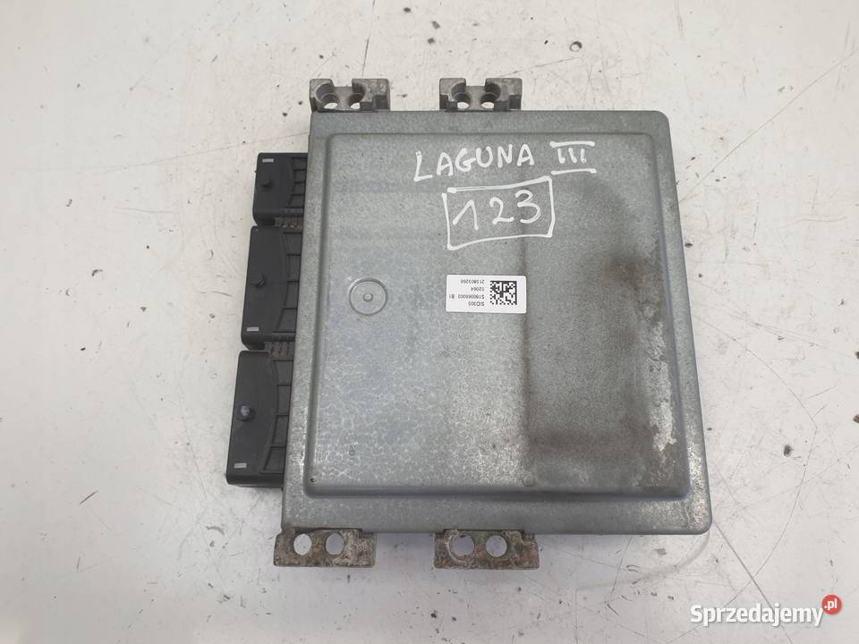Renault Laguna III 15 DCI STEROWNIK SILNIKA Komputery Części samochodowe Rudka