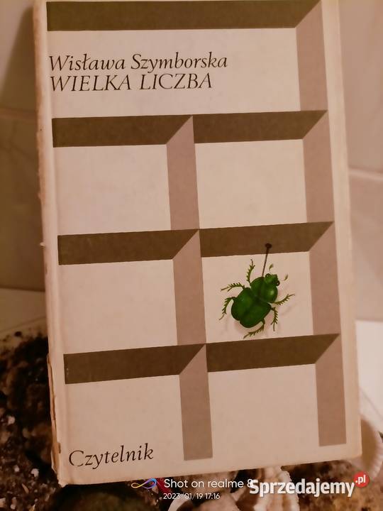 Wielka liczba Szymborska Poezje wiersze Warszawa