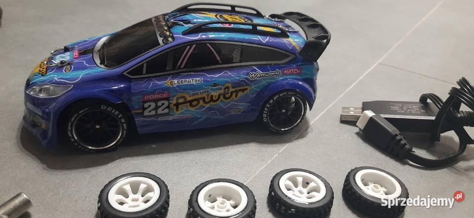 Model RC WL Toys 284010 skala 128 Ford Fiesta Olsztyn